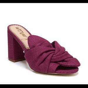Sam Edelman Mulberry Pink Oda Slides Sandals 6M
